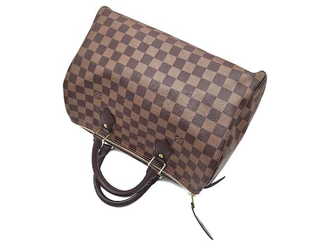 Louis Vuitton Speedy Damier Marrone - vista 4