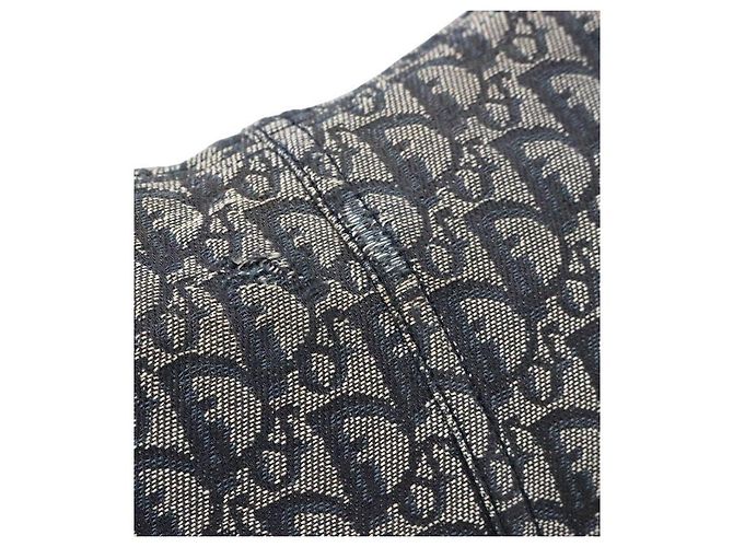 Dior Borsa a tracolla con patta Oblique CD Logo Blu - vista 8