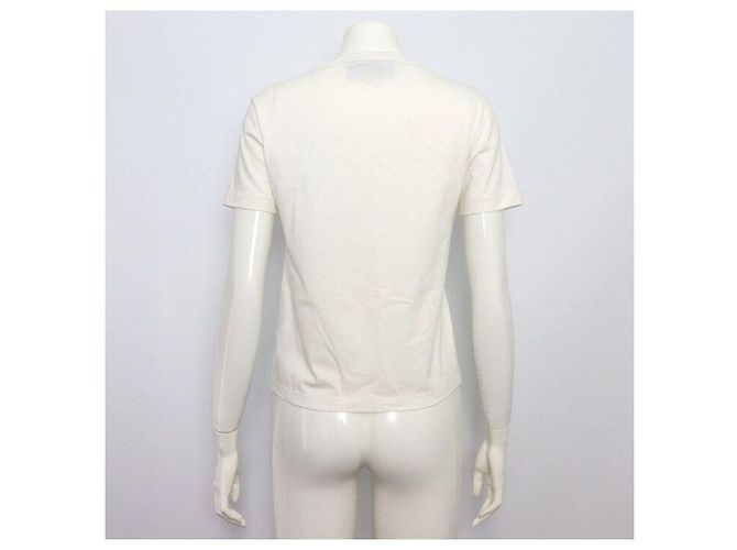 Gucci Camiseta de manga corta para mujer en jersey de algodón interlocking Blanco - vista 4