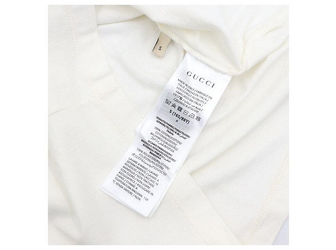 Gucci Camiseta de manga corta para mujer en jersey de algodón interlocking Blanco - vista 6