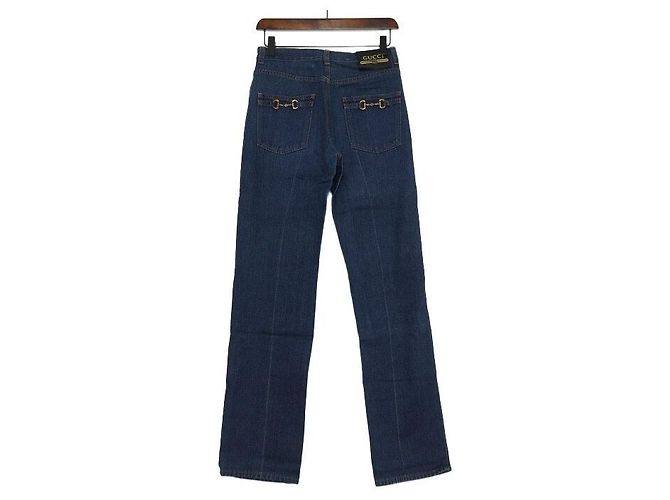 Gucci Pantalones vaqueros slim para mujer con bocado - vista 4