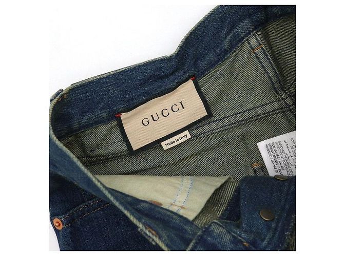 Gucci Pantalones vaqueros slim para mujer con bocado - vista 6