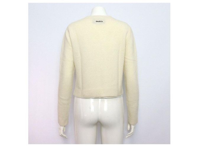 Gucci Logo-Strickpullover aus Kaschmirwolle - Ansicht 4