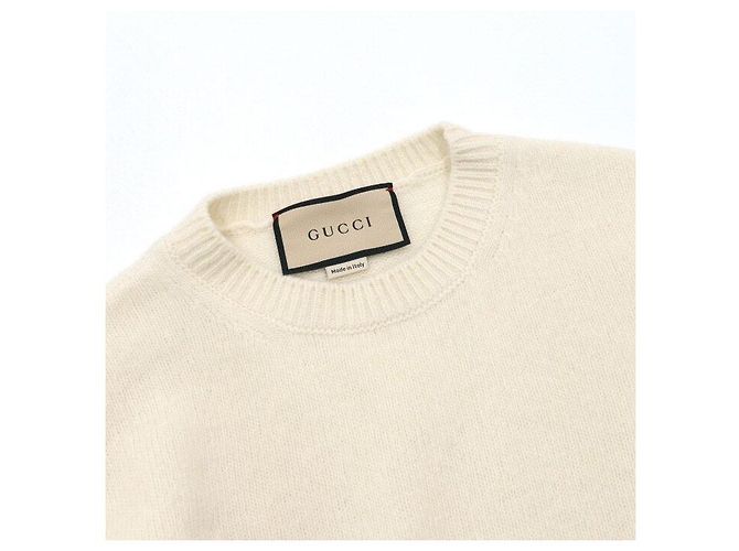 Gucci Logo-Strickpullover aus Kaschmirwolle - Ansicht 5