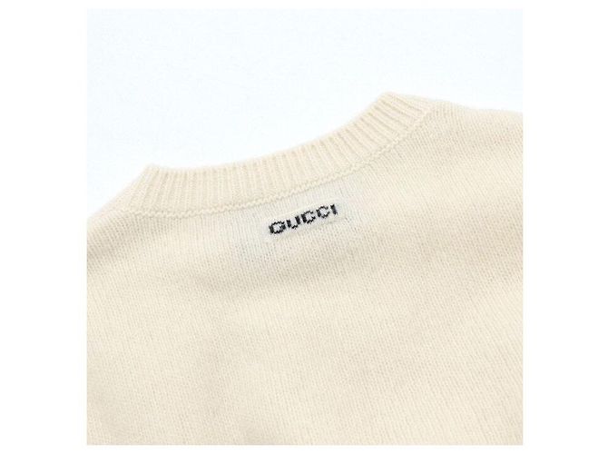 Gucci Logo-Strickpullover aus Kaschmirwolle - Ansicht 7