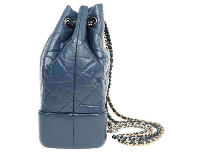 Chanel Gabrielle Rucksack Navy Blau - Ansicht 2