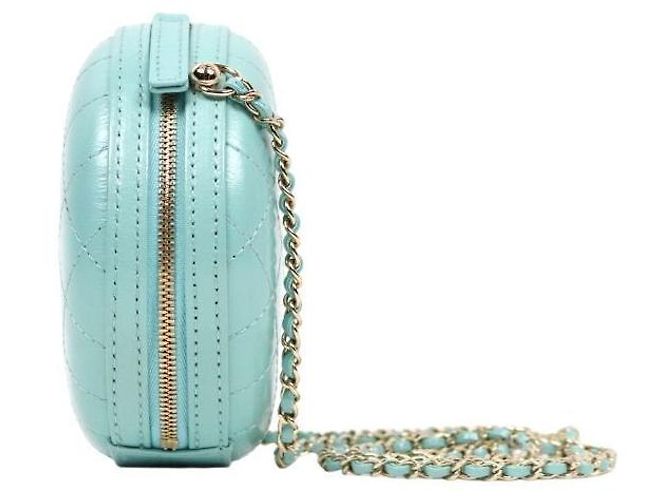 Chanel Borsa Crossbody Tambourine Mint Verde - vista 2