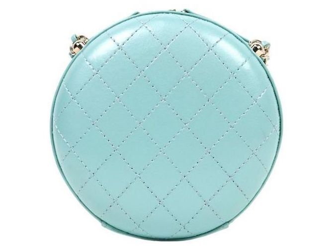 Chanel Borsa Crossbody Tambourine Mint Verde - vista 3