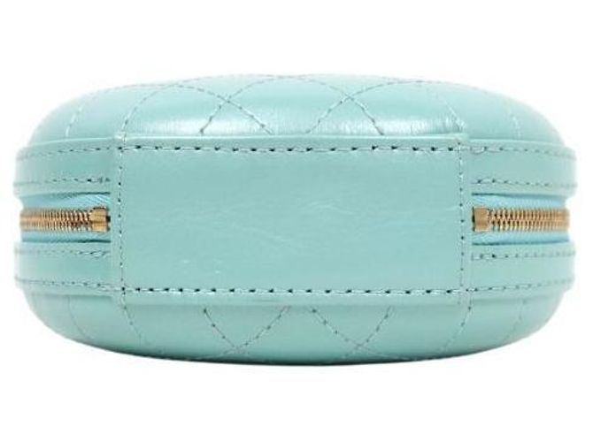 Chanel Borsa Crossbody Tambourine Mint Verde - vista 4