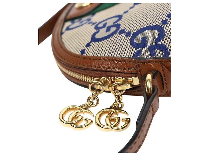 Gucci Borsa a tracolla GG Jumbo Ophidia Multicolore - vista 10