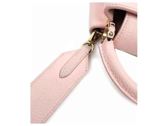 Louis Vuitton Mini Borsa Capucines Rosa - vista 10