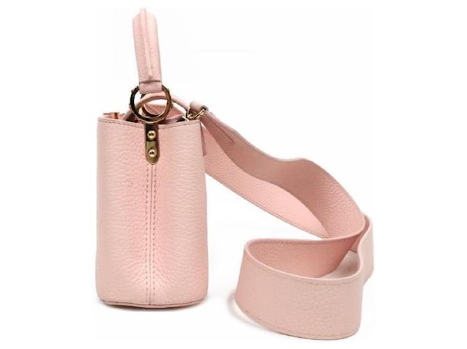 Louis Vuitton Mini Borsa Capucines Rosa - vista 2