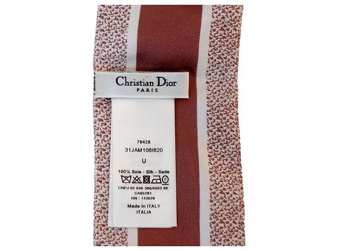 Dior Rosa Blumen-Schal - Ansicht 5