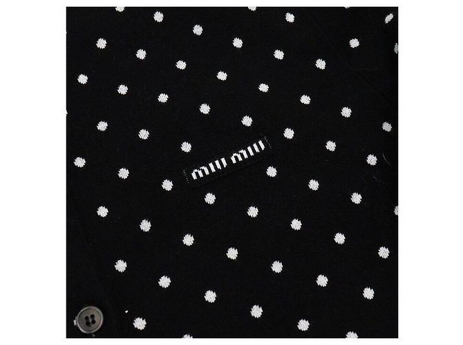 Miu Miu Cárdigan de viscosa con lunares para mujer - vista 6