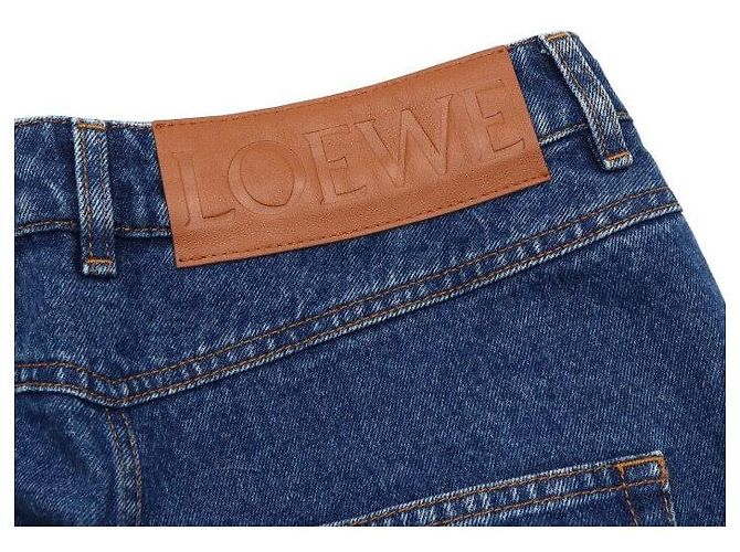 Loewe Vaqueros de denim Trompe-L'œil para mujer - vista 10