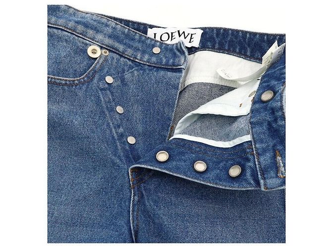 Loewe Vaqueros de denim Trompe-L'œil para mujer - vista 6