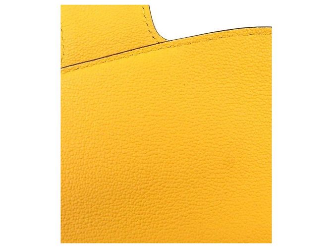 Delvaux Mini Borsa Tote Yellow Brilliance Box Giallo - vista 10