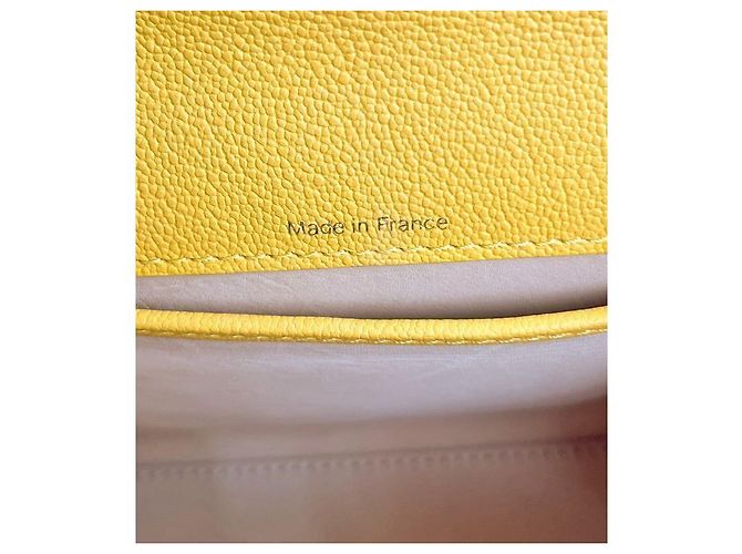 Delvaux Mini Borsa Tote Yellow Brilliance Box Giallo - vista 11