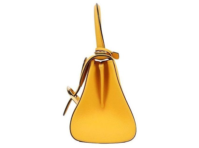 Delvaux Mini Borsa Tote Yellow Brilliance Box Giallo - vista 2
