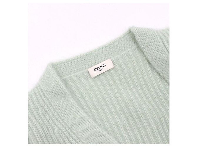 Céline Kurzarm-Cardigan aus Seidenmohair für Damen - Ansicht 5