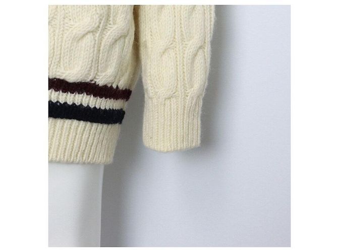 Céline Kapuzenpullover aus Wolle für Damen in Elfenbein - Ansicht 3