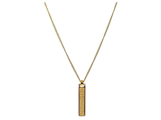 Dior Collana Cubic Christian Plate Gold - vista 2