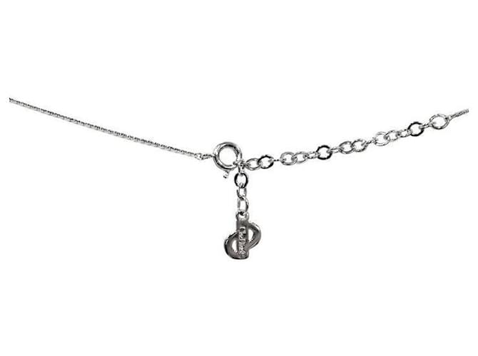 Dior Cubic CD Silver Halskette Silber - Ansicht 4