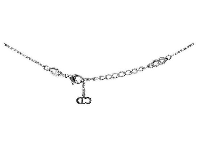 Dior Collana in Argento Placca Cubica - vista 4