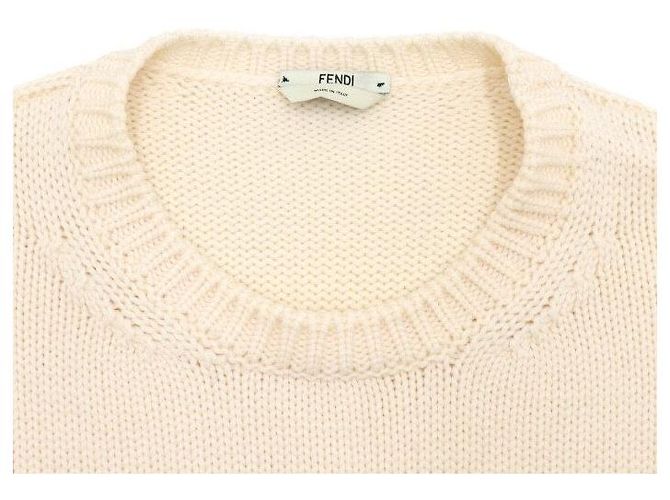 Fendi Big Logo Wollpullover Unisex - Ansicht 5