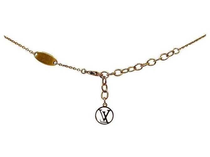 Louis Vuitton Collana con Iniziale in Oro D'oro - vista 4