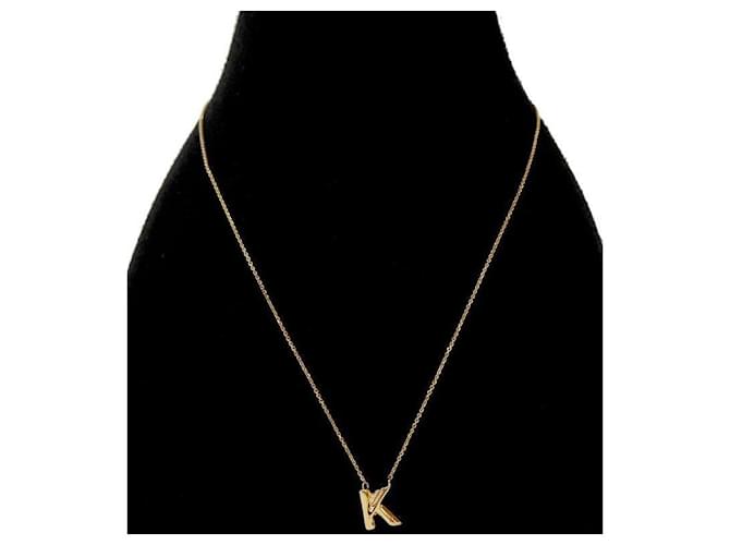Louis Vuitton Collana con Iniziale in Oro D'oro - vista 5