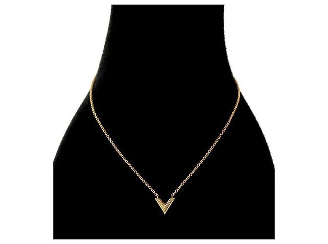 Louis Vuitton Collar Essential Gold Dorado - vista 5