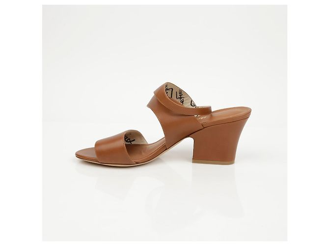 Salvatore Ferragamo Sandali con cinturino Brown Marrone - vista 11