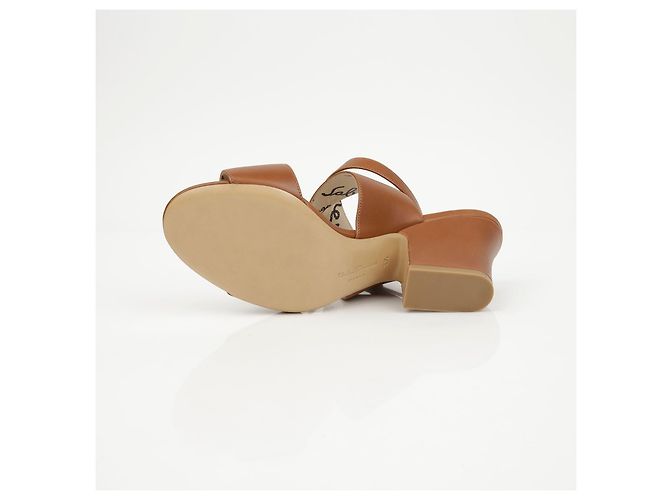 Salvatore Ferragamo Sandali con cinturino Brown Marrone - vista 12