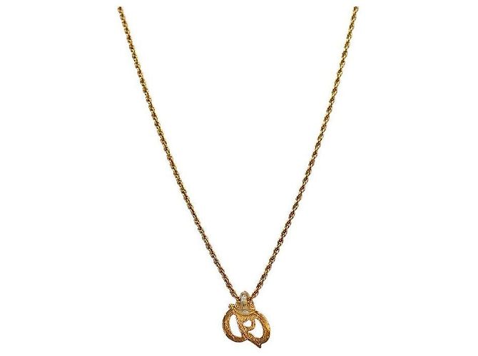 Dior Collar Cubic CD Gold Dorado - vista 2
