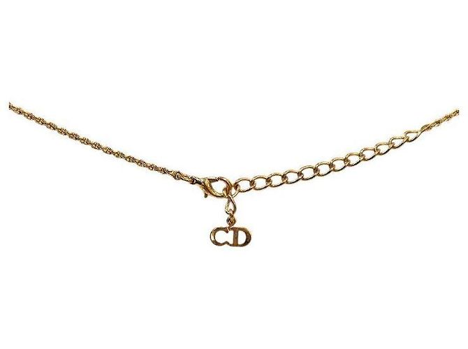 Dior Collar Cubic CD Gold Dorado - vista 4