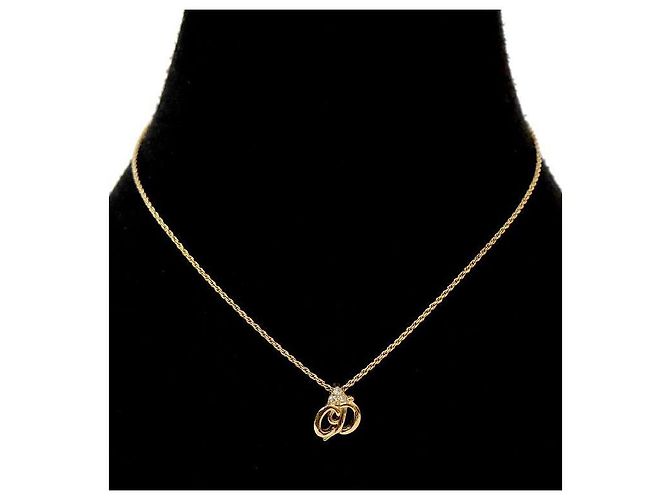 Dior Collar Cubic CD Gold Dorado - vista 5