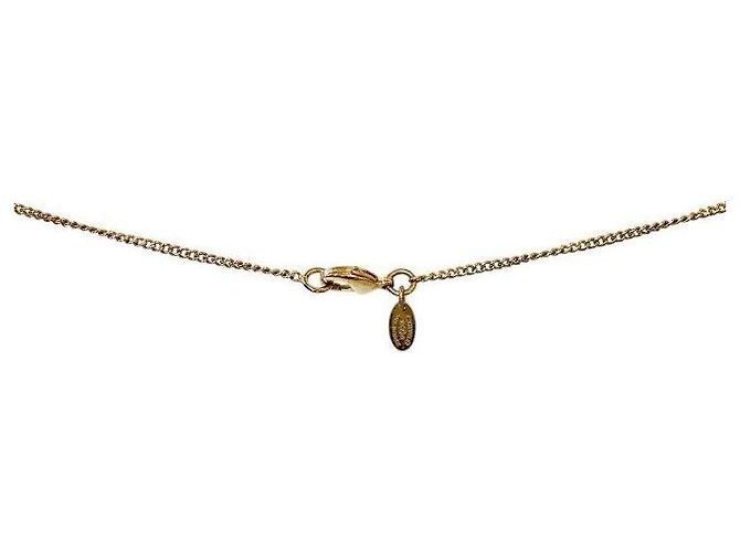 Chanel Collana CC in oro con perla a goccia D'oro - vista 3