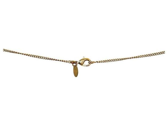 Chanel Collana CC in oro con perla a goccia D'oro - vista 4