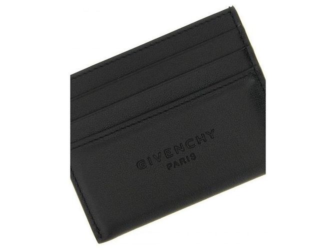 Givenchy Leather Antigona Stamp Card Holder Black - view 6