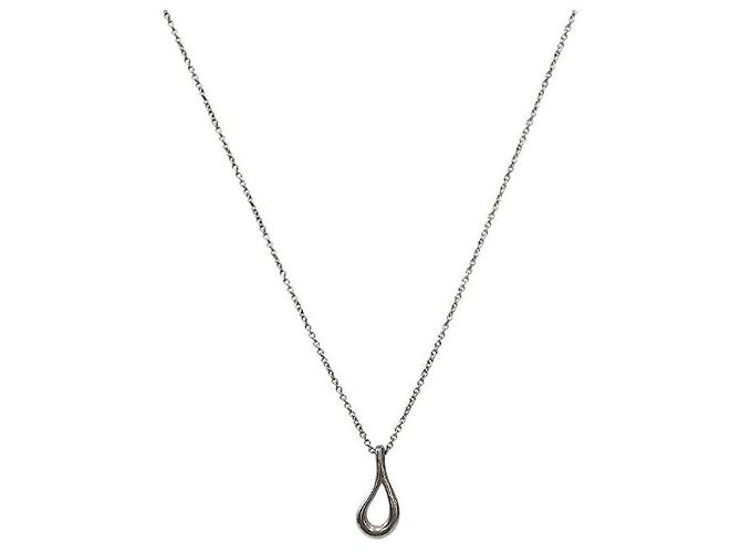 Tiffany & Co Collana in Argento a Goccia Aperta - vista 2