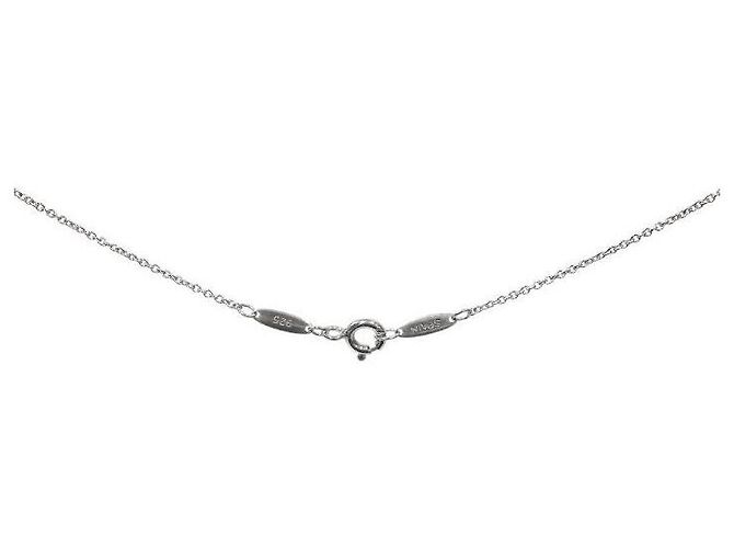 Tiffany & Co Collana in Argento a Goccia Aperta - vista 4