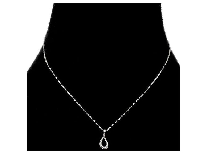 Tiffany & Co Collana in Argento a Goccia Aperta - vista 5