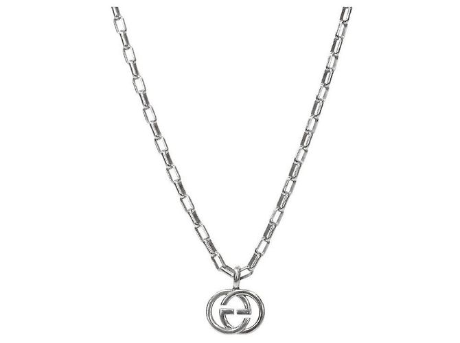 Gucci Collar entrelazado de plata - vista 2