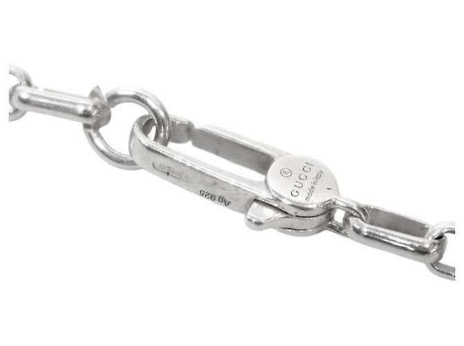 Gucci Collar entrelazado de plata - vista 4
