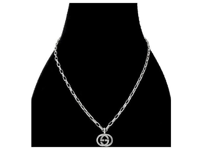 Gucci Collar entrelazado de plata - vista 6