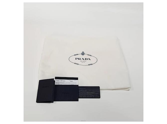 Prada Borsa Belle Top Handle Nero - vista 10