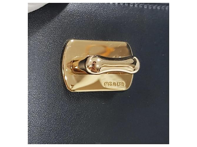 Prada Borsa Belle Top Handle Nero - vista 6