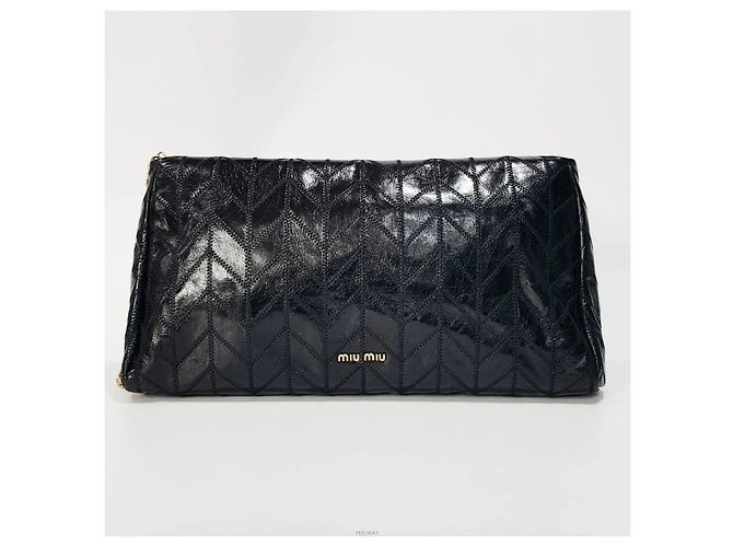 Miu Miu Patchwork Stitch Clutch und Schultertasche - Ansicht 4