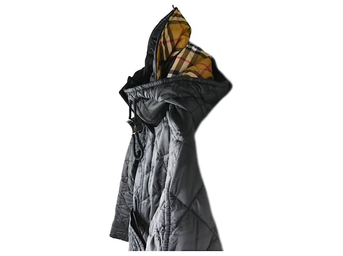 Burberry Steppjacke mit Gürtel Schwarz - Ansicht 2